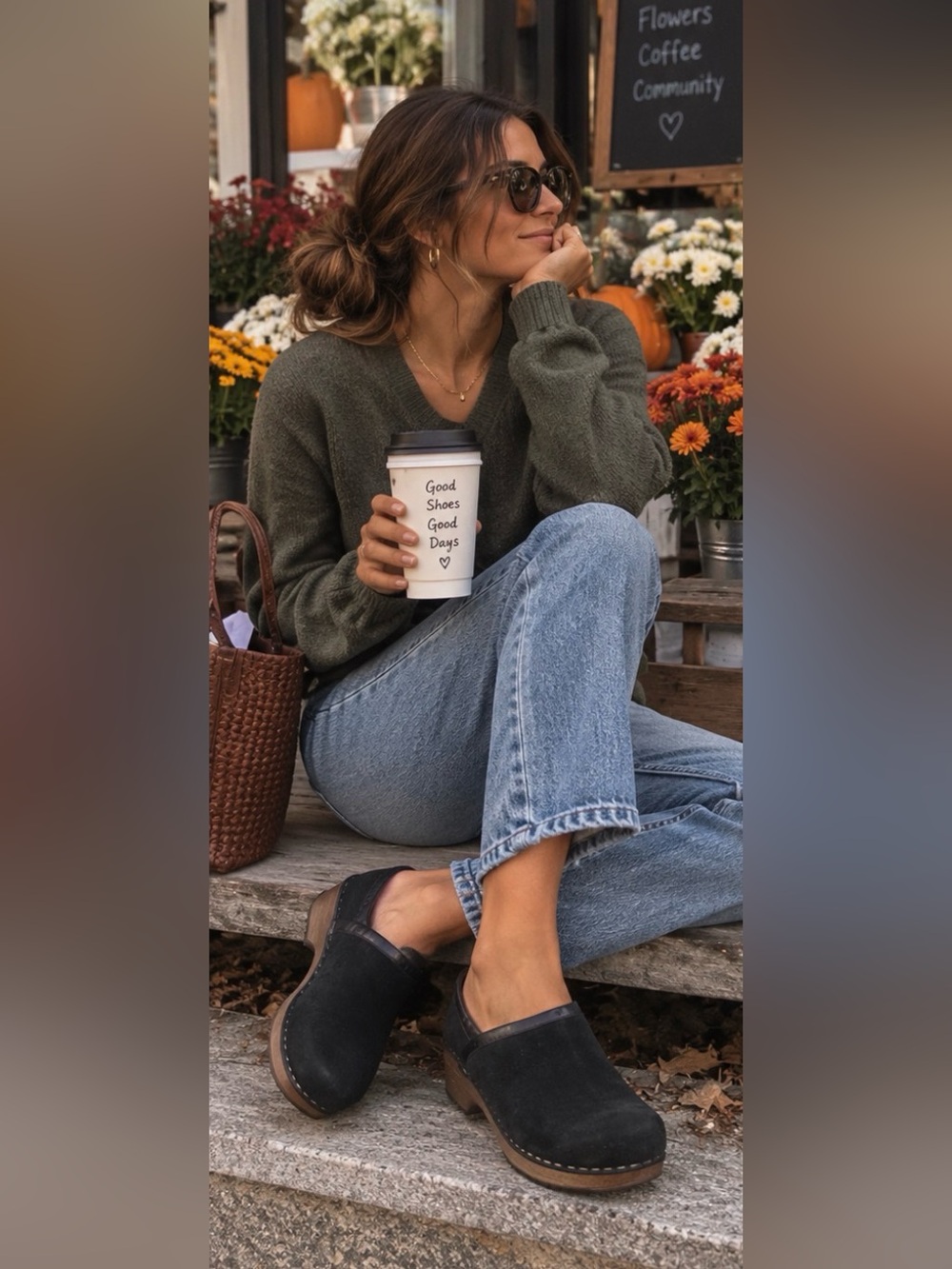 Dansko Brenna burnished suede Earthy Boho Outdoorsy slip-on clogs